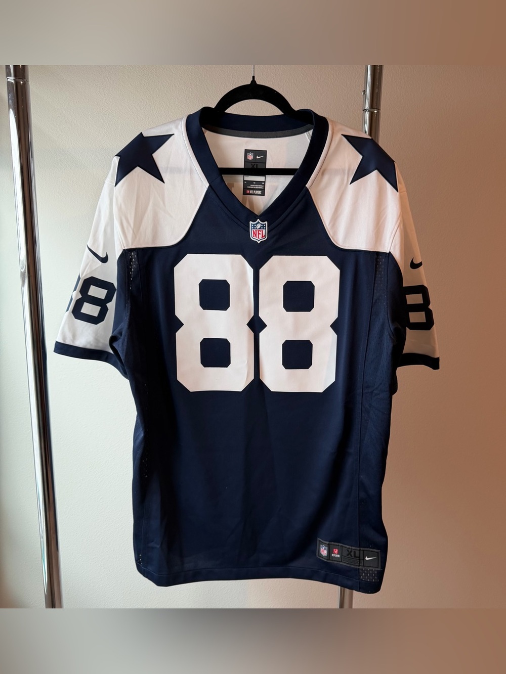 NFL Nike Jersey Size XL Dallas Cowboys Navy & White #88 Bryant NWOT